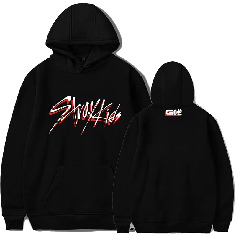 K-Pop Stray Kids Go Shen Casual Long Sleeve Hoodies