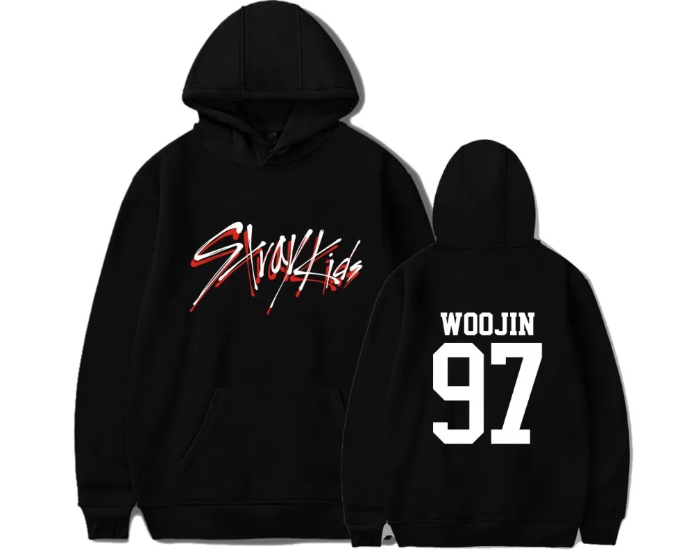 K-Pop Stray Kids Go Shen Casual Long Sleeve Hoodies