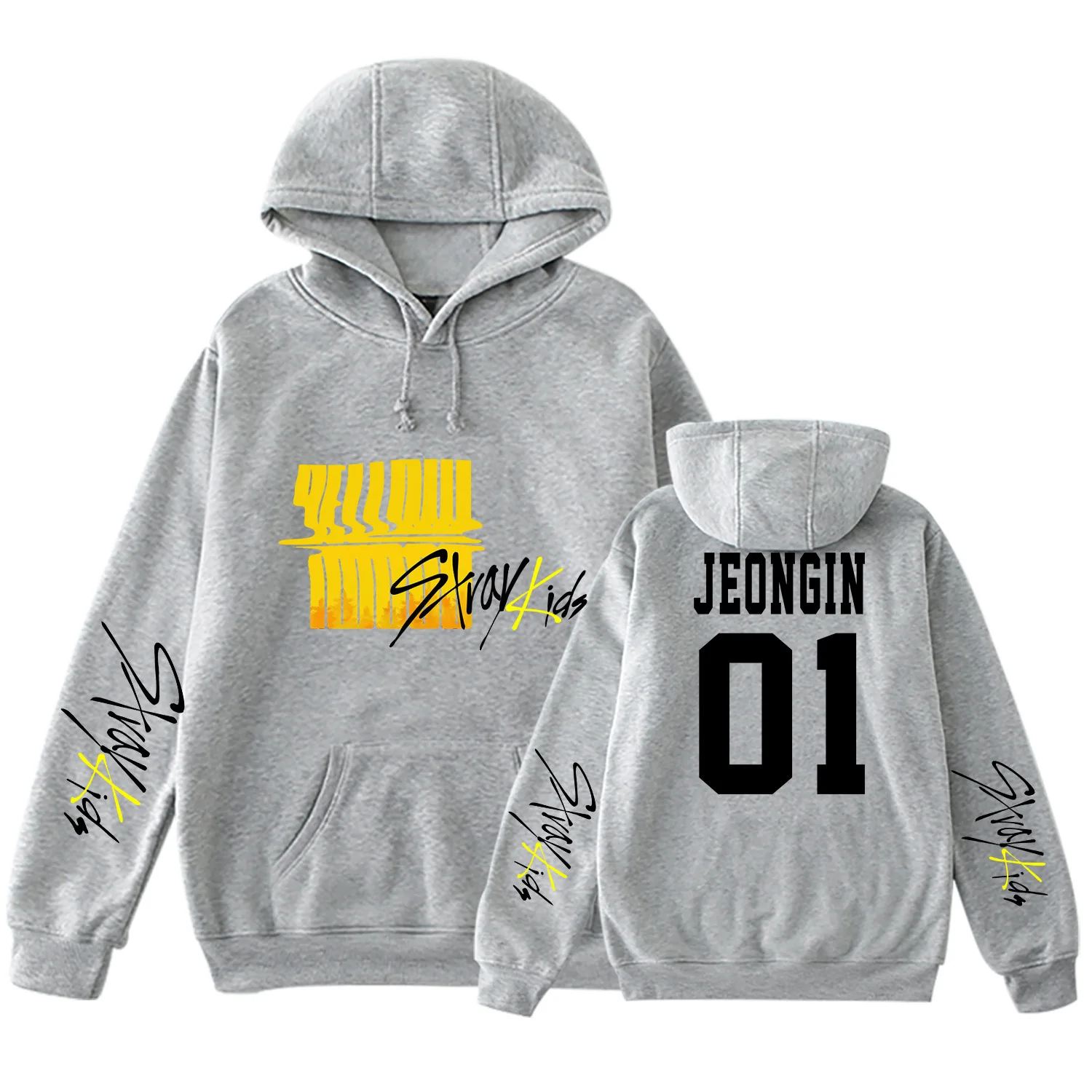 Stray Kids Oversized Long Sleeve Unisex Hoodies
