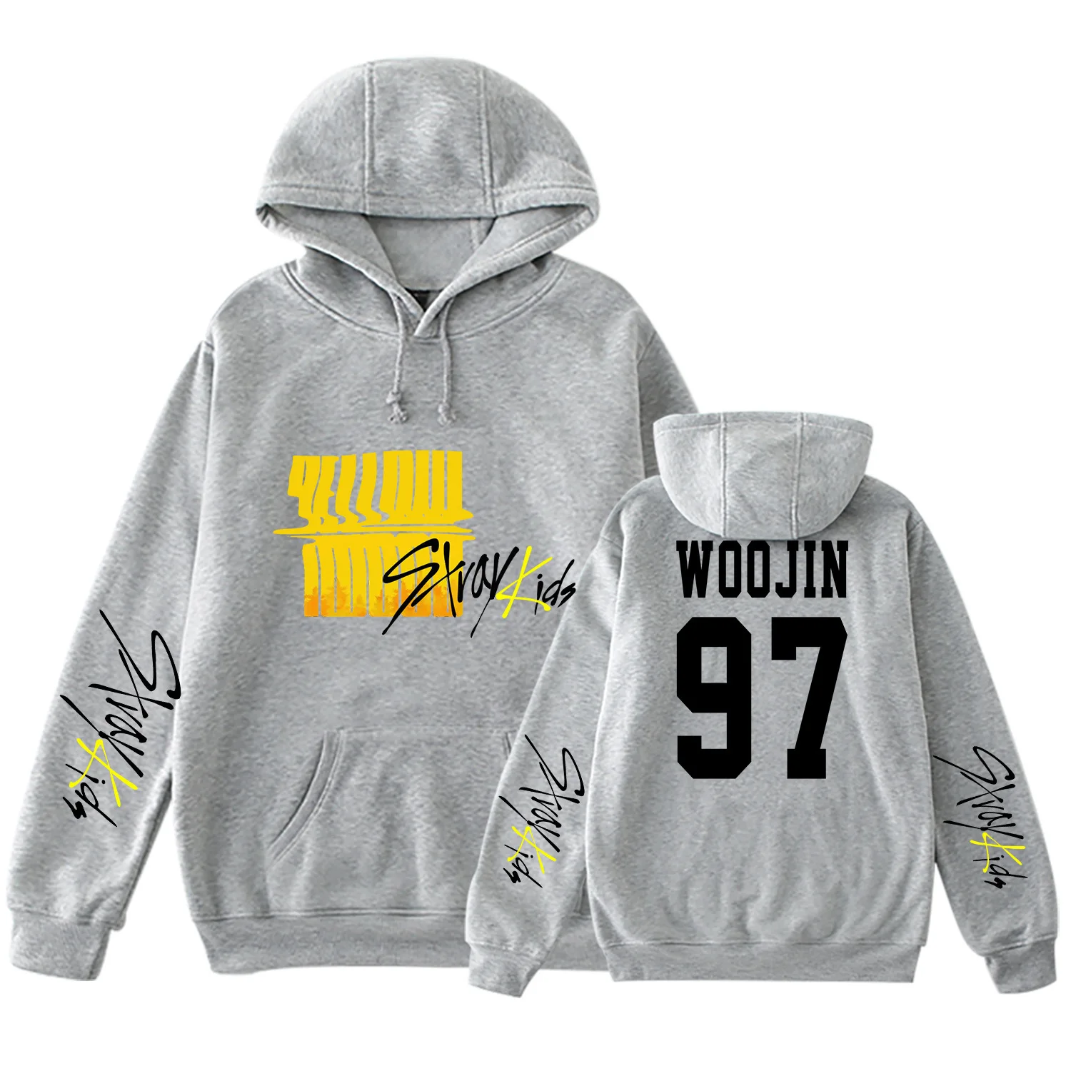 Stray Kids Oversized Long Sleeve Unisex Hoodies