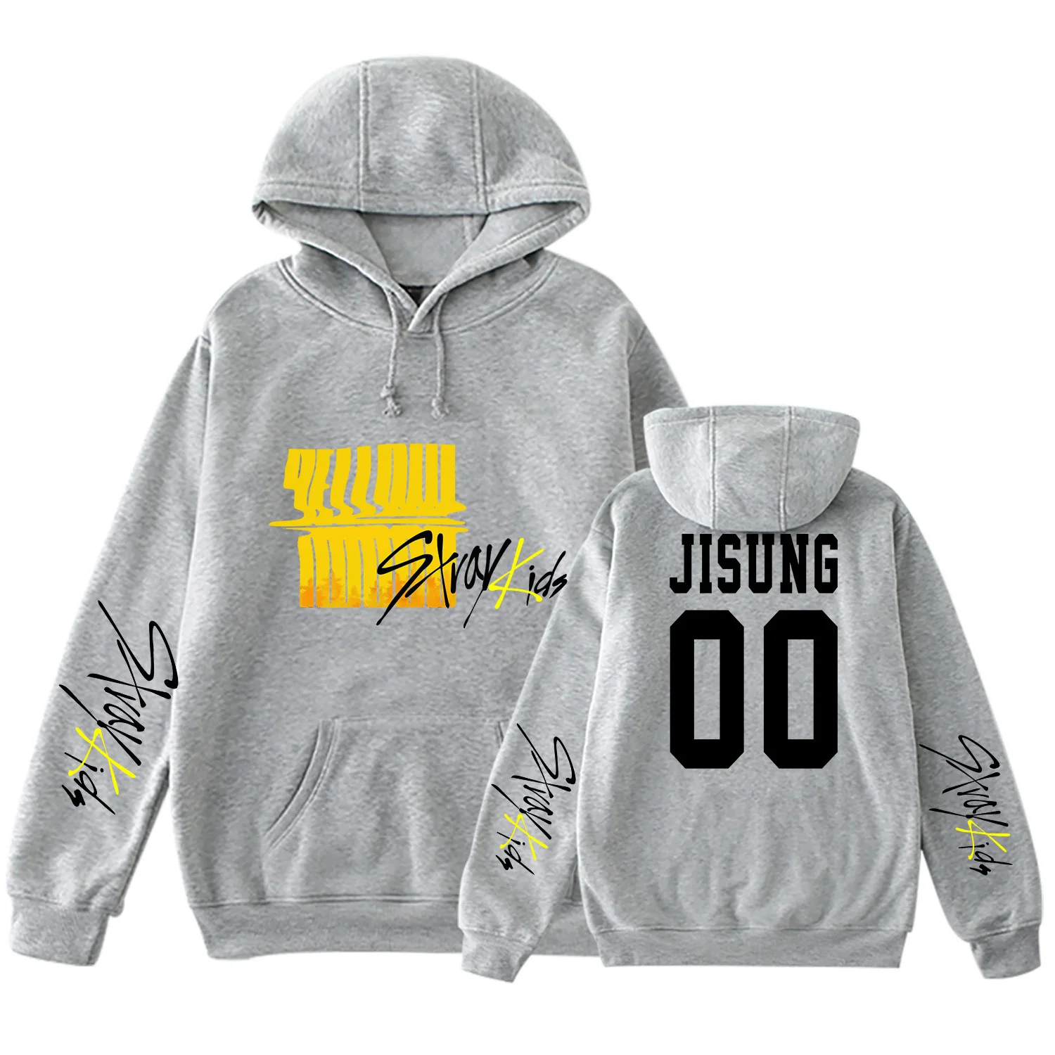 Stray Kids Oversized Long Sleeve Unisex Hoodies