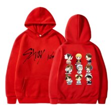 Stray Kids Casual Long Sleeve Men’s Hoodies Stray Kids Casual Long Sleeve Men's Hoodies