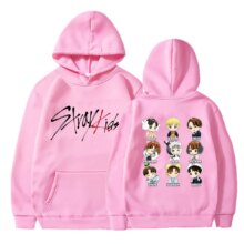 Stray Kids Casual Long Sleeve Men’s Hoodies Stray Kids Casual Long Sleeve Men's Hoodies