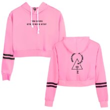 K-Pop Stray Kids High Waist Full Sleeve Crop Tops K-Pop Stray Kids High Waist Full Sleeve Crop Tops