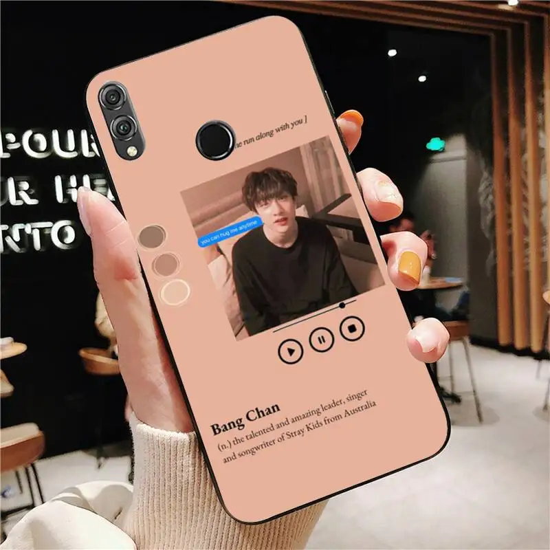 Felix Stray Kids Hyunjin Chan Woojin Diy Phone Case Cover For Huawei Honor