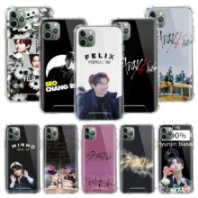 K-Pop Stray Kids Clear Soft Airbag Anti Phone Case For Apple iPhone K-Pop Stray Kids Clear Soft Airbag Anti Phone Case For Apple iPhone