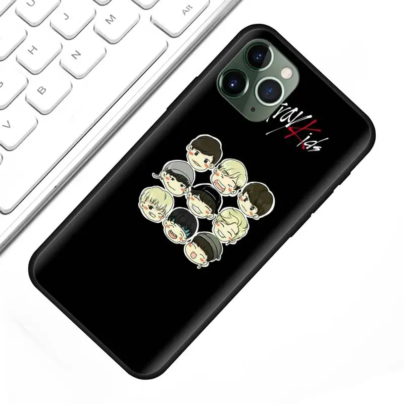 Stray Kids K-Pop Silicone Soft Cover Cases For iPhone Stray Kids K-Pop Silicone Soft Cover Cases For iPhone