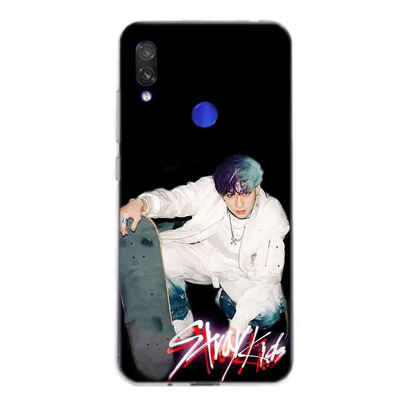 Stray Kids K-Pop Silicone Fundas Phone Case For Xiaomi Redmi Stray Kids K-Pop Silicone Fundas Phone Case For Xiaomi Redmi
