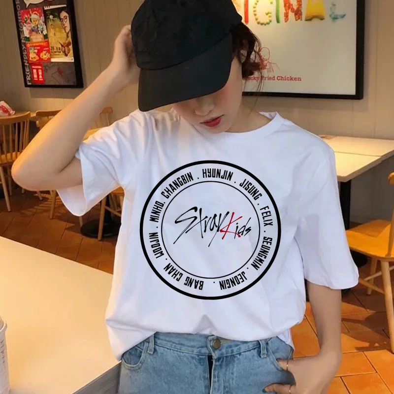 Stray Kids Harajuku Short Sleeve T-Shirt