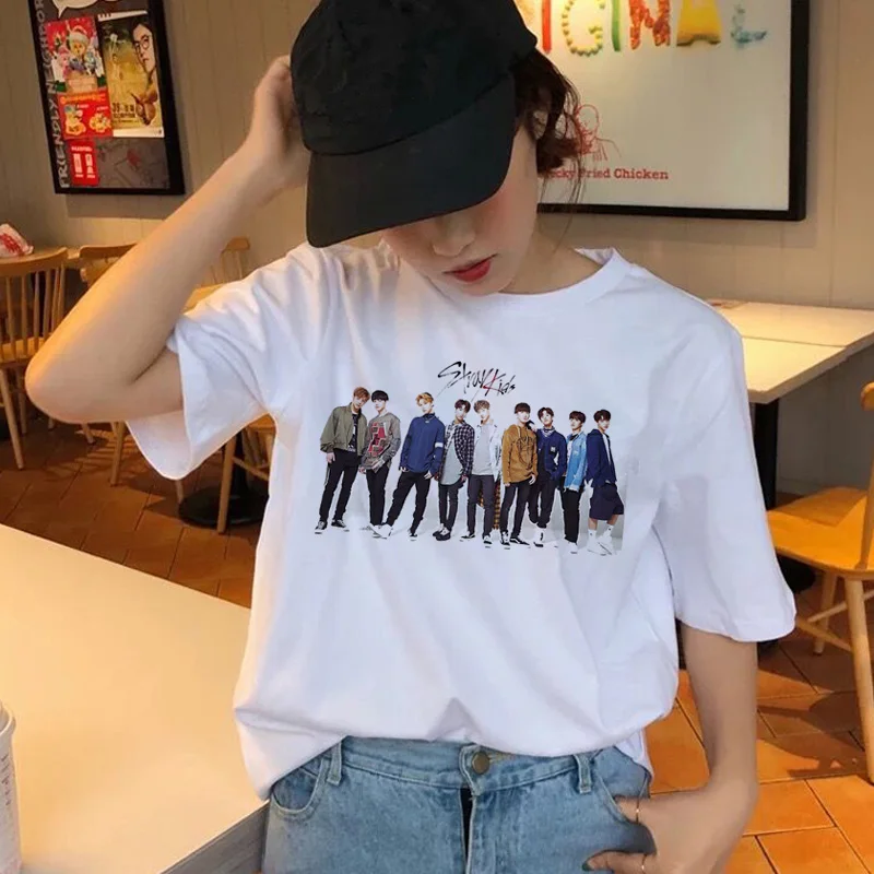 Stray Kids Harajuku Short Sleeve T-Shirt
