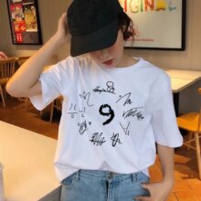 Stray Kids Harajuku Short Sleeve T-Shirt Stray Kids Harajuku Short Sleeve T-Shirt