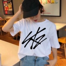Stray Kids Harajuku Short Sleeve T-Shirt Stray Kids Harajuku Short Sleeve T-Shirt
