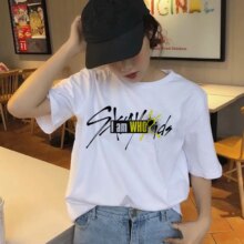 Stray Kids Harajuku Short Sleeve T-Shirt Stray Kids Harajuku Short Sleeve T-Shirt
