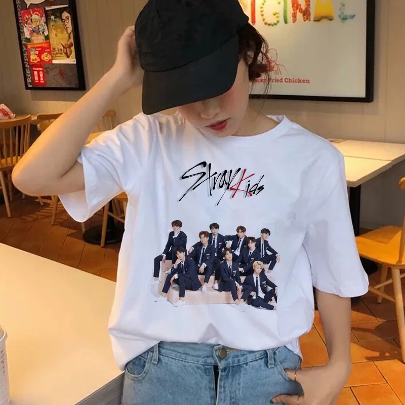 Stray Kids Harajuku Short Sleeve T-Shirt