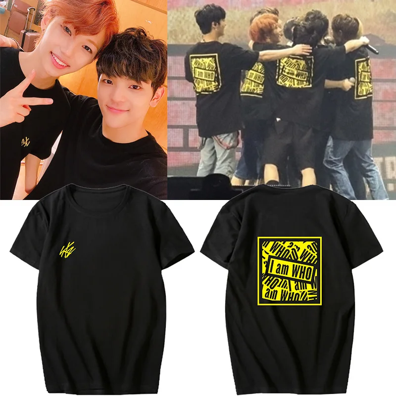 Stray Kids I Am Who Print T-Shirt For Unisex