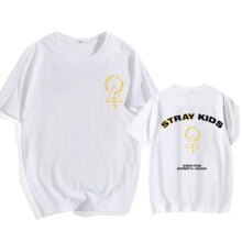 Stray Kids Shirt District 9 Unlock Concert Print Short Sleeve T-Shirt Stray Kids Shirt District 9 Unlock Concert Print Short Sleeve T-Shirt