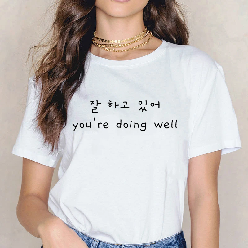 Ropa Mujer Stray Kids K-Pop Harajuku Ulzzang T-Shirts Ropa Mujer Stray Kids K-Pop Harajuku Ulzzang T-Shirts