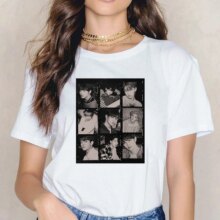 Ropa Mujer Stray Kids K-Pop Harajuku Ulzzang T-Shirts Ropa Mujer Stray Kids K-Pop Harajuku Ulzzang T-Shirts