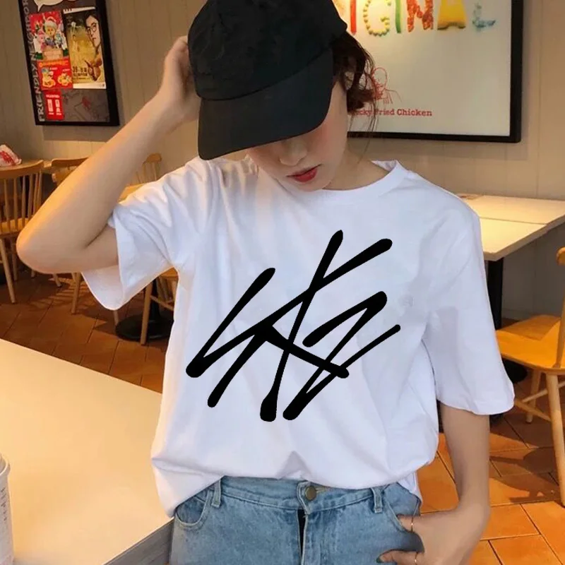 Stray Kids Harajuku Graphics Short Sleeve T-Shirt Stray Kids Harajuku Graphics Short Sleeve T-Shirt