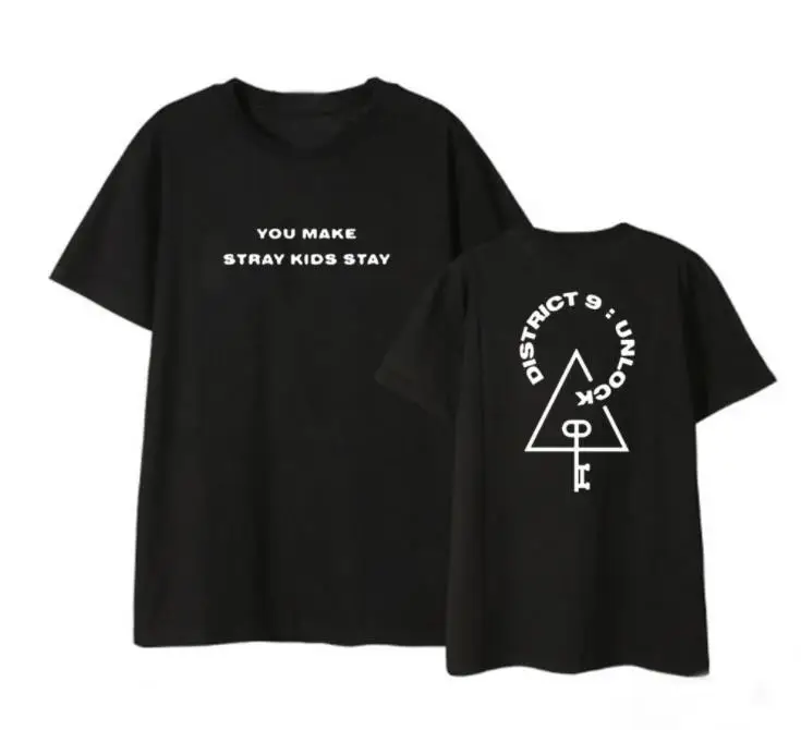 K-Pop You Make Stray Kids Stay O-Neck & Short Sleeve T-Shirt