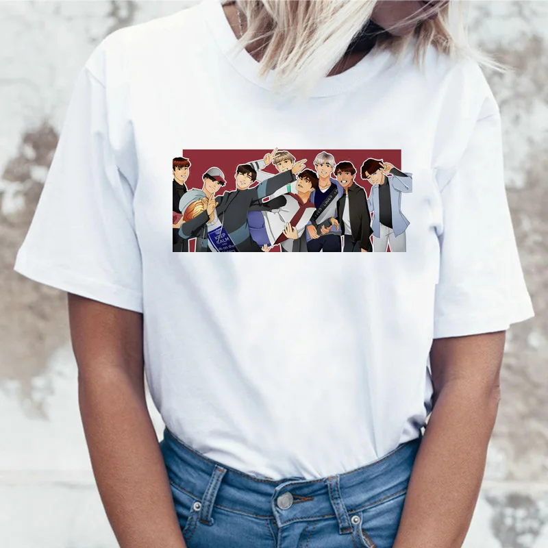 Stray Kids I Am Who Print Harajuku Ulzzang T-Shirt Stray Kids I Am Who Print Harajuku Ulzzang T-Shirt