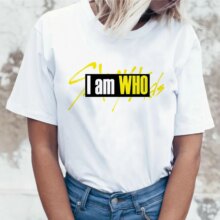 Stray Kids I Am Who Print Harajuku Ulzzang T-Shirt Stray Kids I Am Who Print Harajuku Ulzzang T-Shirt