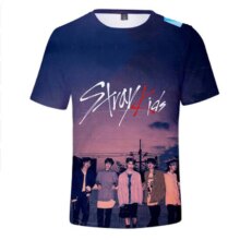 K-Pop Stray Kids Album 3D Print Minho Jisung Woojin Changbin Felix T-Shirt K-Pop Stray Kids Album 3D Print Minho Jisung Woojin Changbin Felix T-Shirt