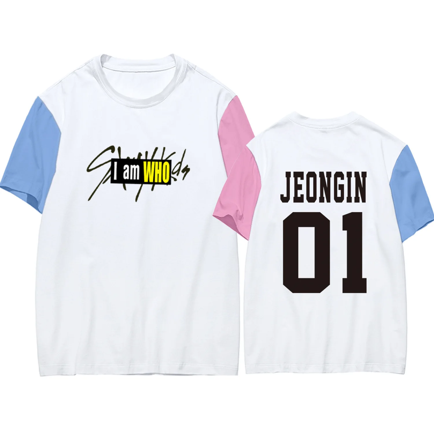 Stray Kids Print K-Pop Short Sleeve T-Shirt