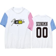 Stray Kids Print K-Pop Short Sleeve T-Shirt Stray Kids Print K-Pop Short Sleeve T-Shirt