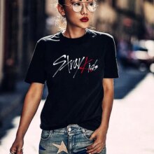 Stray Kids Print T-Shirt For Women Stray Kids Print T-Shirt For Women