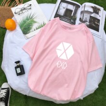 Exo K-Pop Short Sleeve Casual T-Shirt Exo K-Pop Short Sleeve Casual T-Shirt
