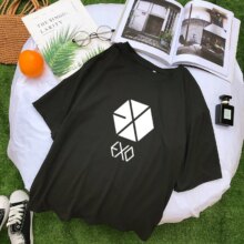 Exo K-Pop Short Sleeve Casual T-Shirt Exo K-Pop Short Sleeve Casual T-Shirt
