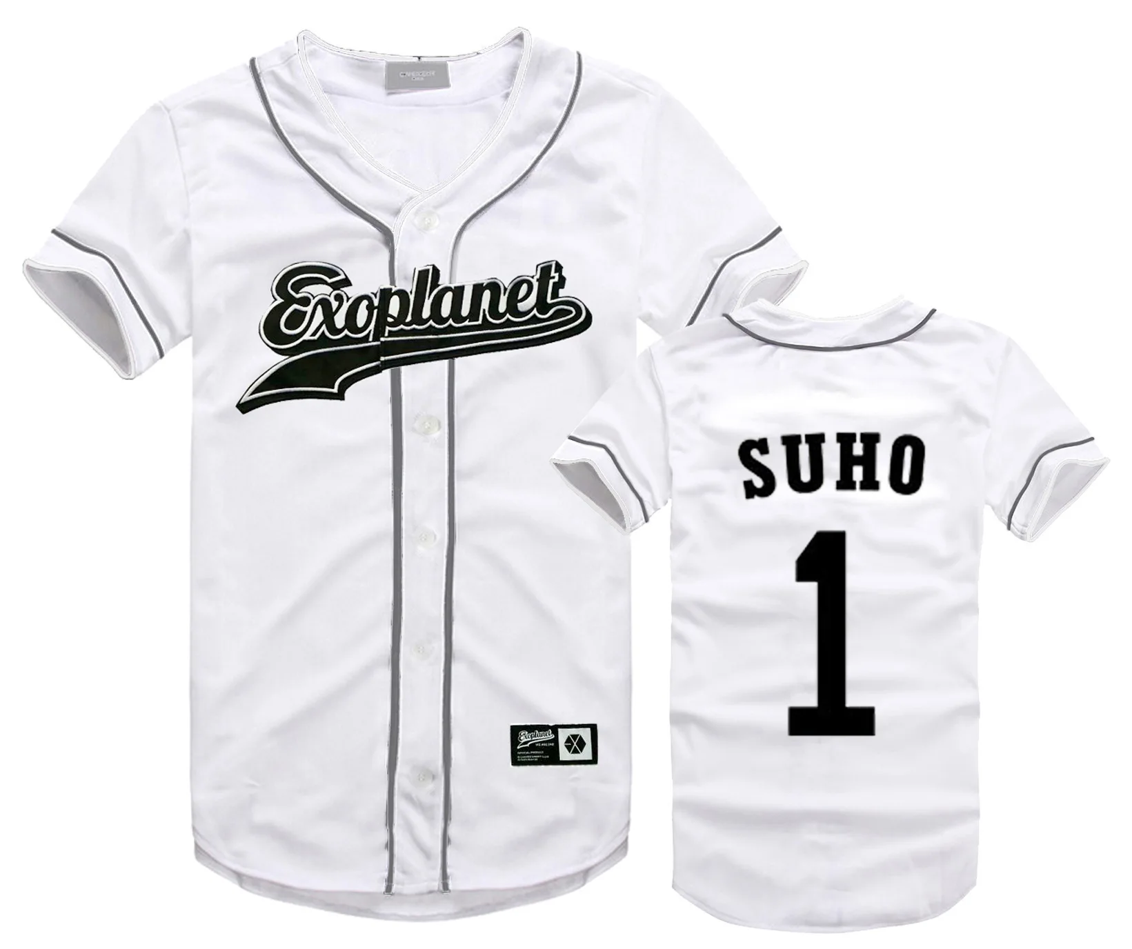 Exo Baekhyun Lay Sehun Tao Do Suho Short Sleeve T-Shirt Exo Baekhyun Lay Sehun Tao Do Suho Short Sleeve T-Shirt