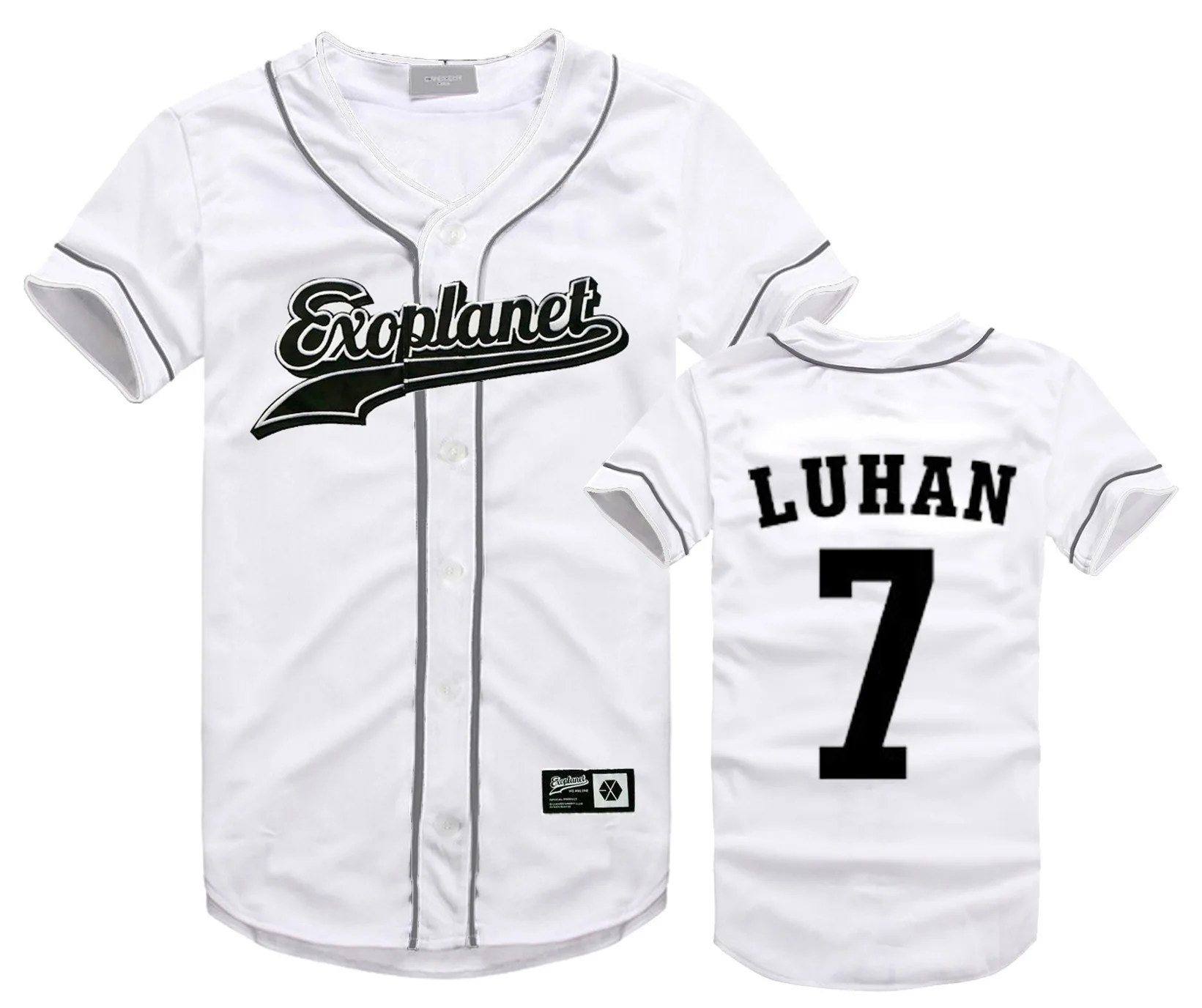 Exo Baekhyun Lay Sehun Tao Do Suho Short Sleeve T-Shirt Exo Baekhyun Lay Sehun Tao Do Suho Short Sleeve T-Shirt