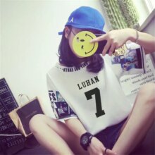 K-Pop Exo Loose & Round Collar Harajuku Half Sleeve T-Shirt K-Pop Exo Loose & Round Collar Harajuku Half Sleeve T-Shirt