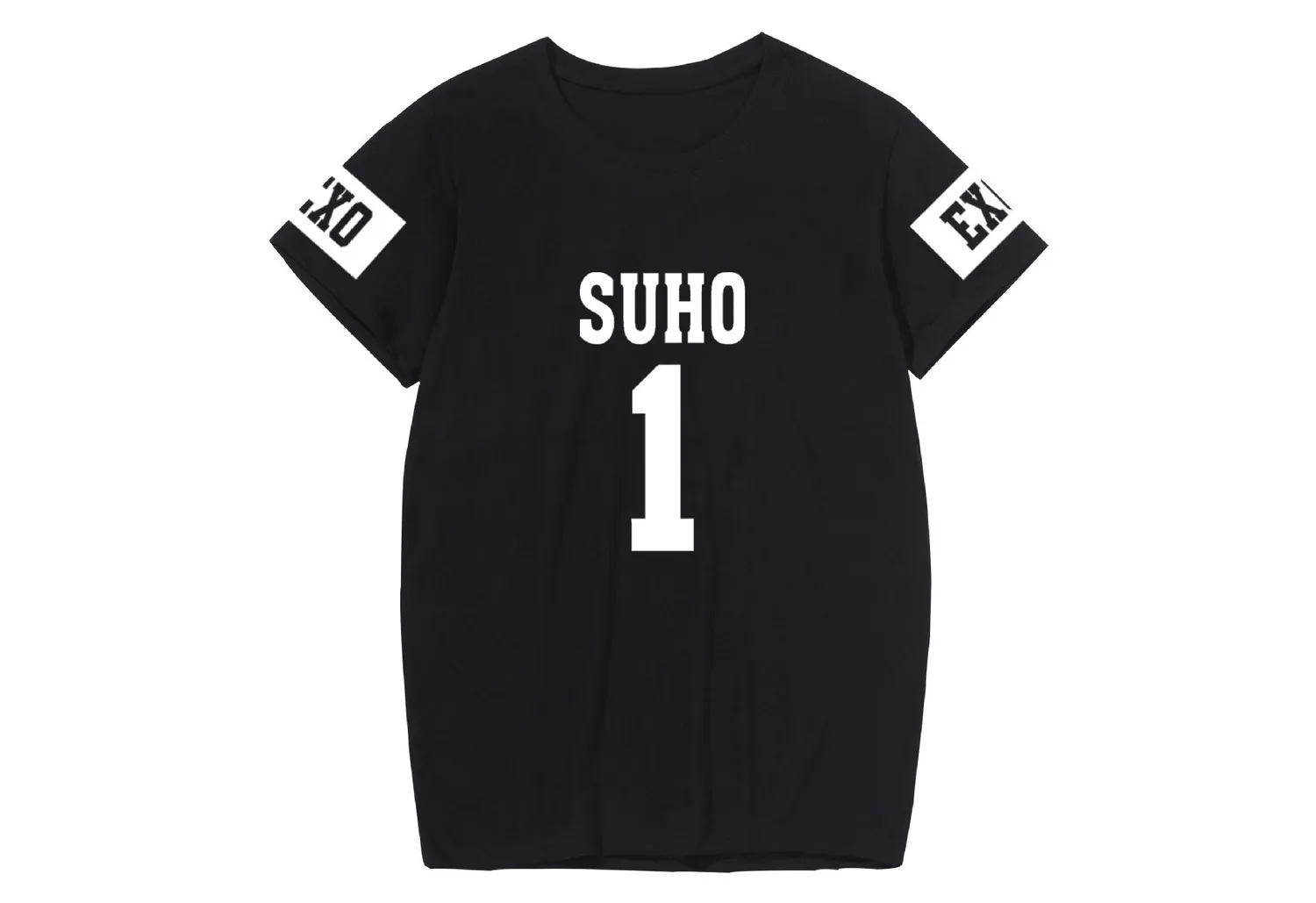 Exo K-Pop Suho Chen Kai Lay Short Sleeve T-Shirt