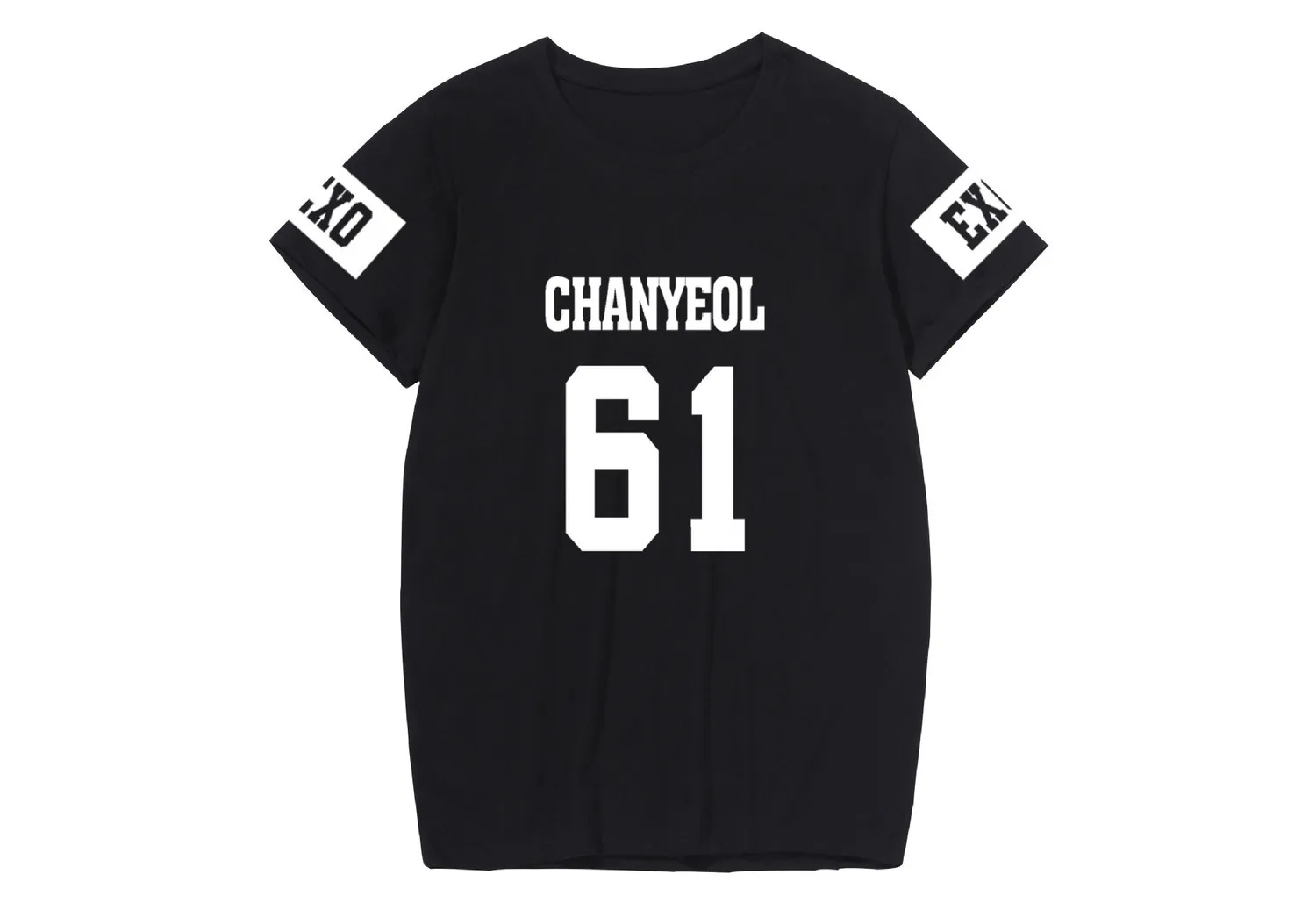 Exo K-Pop Suho Chen Kai Lay Short Sleeve T-Shirt