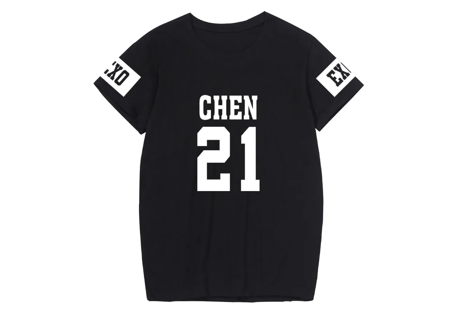 Exo K-Pop Suho Chen Kai Lay Short Sleeve T-Shirt