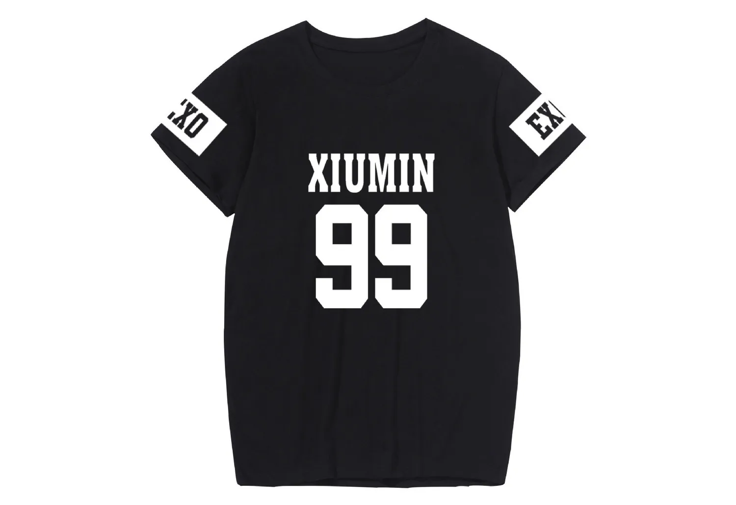Exo K-Pop Suho Chen Kai Lay Short Sleeve T-Shirt