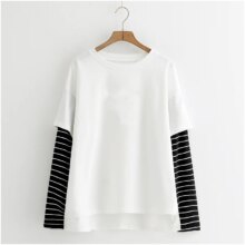 Exo Monster Bigbang Printed Long Sleeve Casual T-Shirt Exo Monster Bigbang Printed Long Sleeve Casual T-Shirt