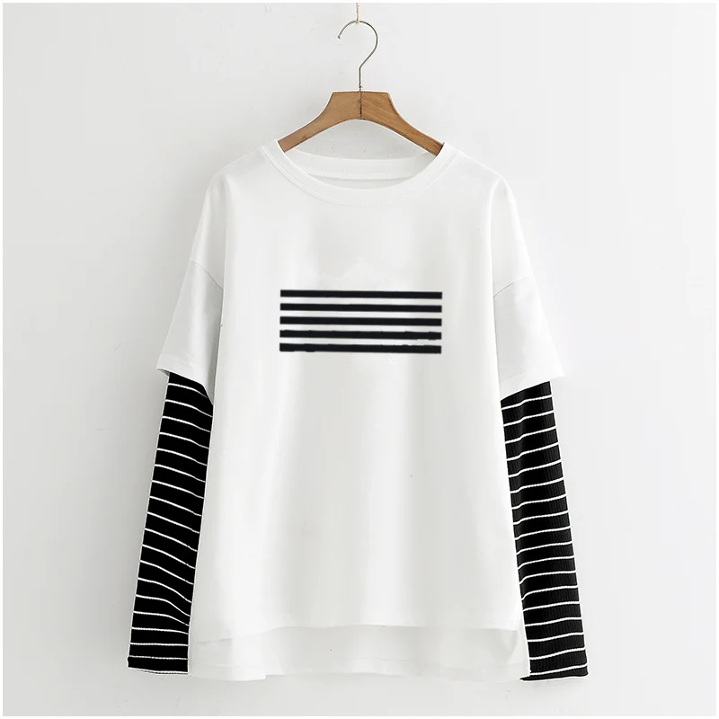 Exo Monster Bigbang Printed Long Sleeve Casual T-Shirt