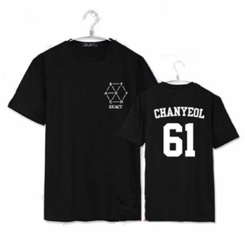 K-Pop Exo EX'ACT Baekhyun Chanyeol Monster Sehun Unisex T-Shirt
