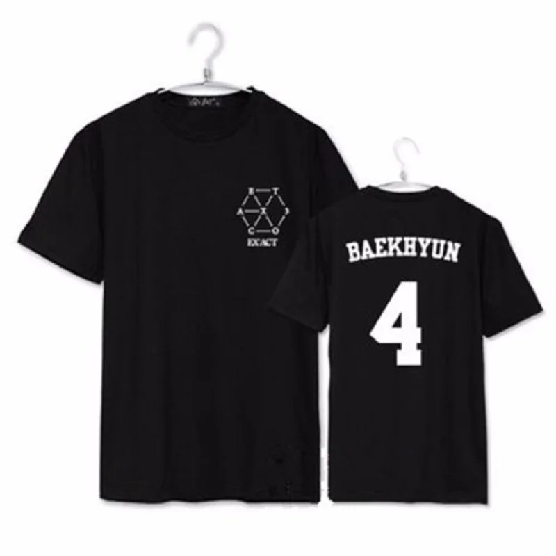 K-Pop Exo EX'ACT Baekhyun Chanyeol Monster Sehun Unisex T-Shirt