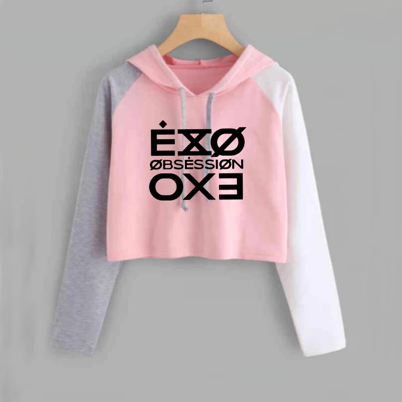 K-Pop Exo Casual Hoodies For Women