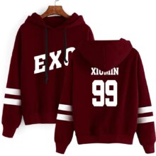 K-Pop Exo Harajuku Casual Hoodies K-Pop Exo Harajuku Casual Hoodies