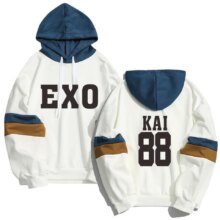 K-Pop Xiumin, Luhan, Chanyeol Exo Casual Hoodies K-Pop Xiumin, Luhan, Chanyeol Exo Casual Hoodies