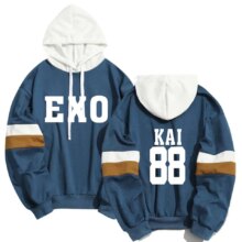 K-Pop Xiumin, Luhan, Chanyeol Exo Casual Hoodies K-Pop Xiumin, Luhan, Chanyeol Exo Casual Hoodies
