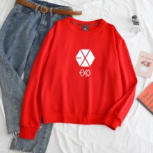 Exo High Quality Cotton O-Neck Unisex Sweatshirt Exo High Quality Cotton O-Neck Unisex Sweatshirt