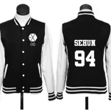 Exo Collar Casual Long Sleeve Sweatshirts For Women Exo Collar Casual Long Sleeve Sweatshirts For Women