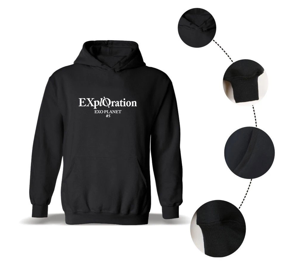 Exo Planet Exploration Album Unisex Hoodies